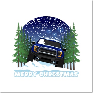 Raptor f150 Christmas Posters and Art